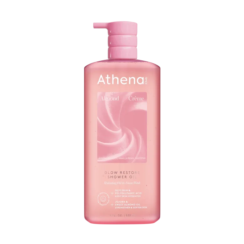 Glow Restore Shower Oil E1 Almond Crème