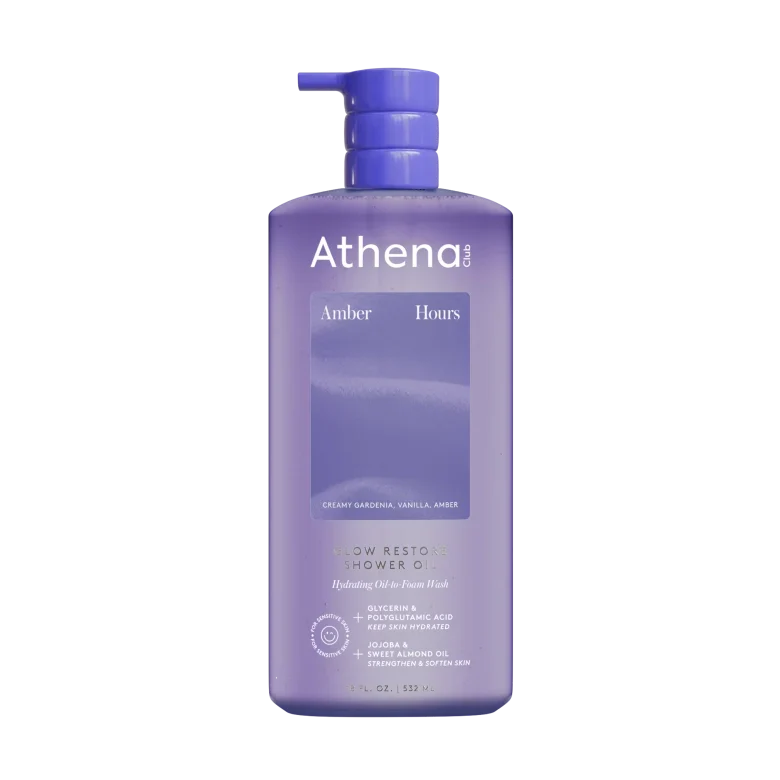 Glow Restore Shower Oil B4 Amber Hours