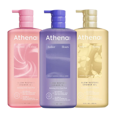Glow Restore Shower Oil Trio W7